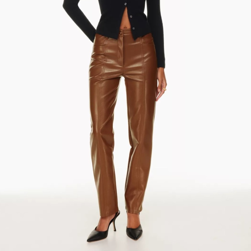 Wilfred rebel vegan leather pants